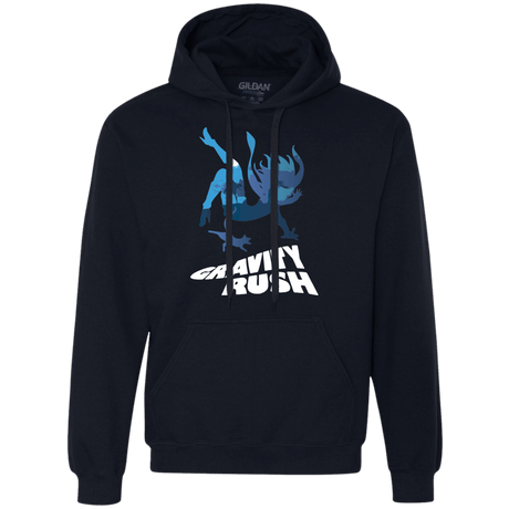 Sweatshirts Navy / Small Gravity Rush Premium Fleece Hoodie