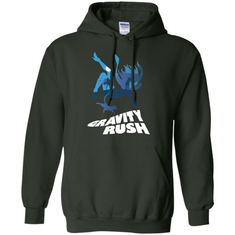 Sweatshirts Forest Green / Small Gravity Rush Pullover Hoodie