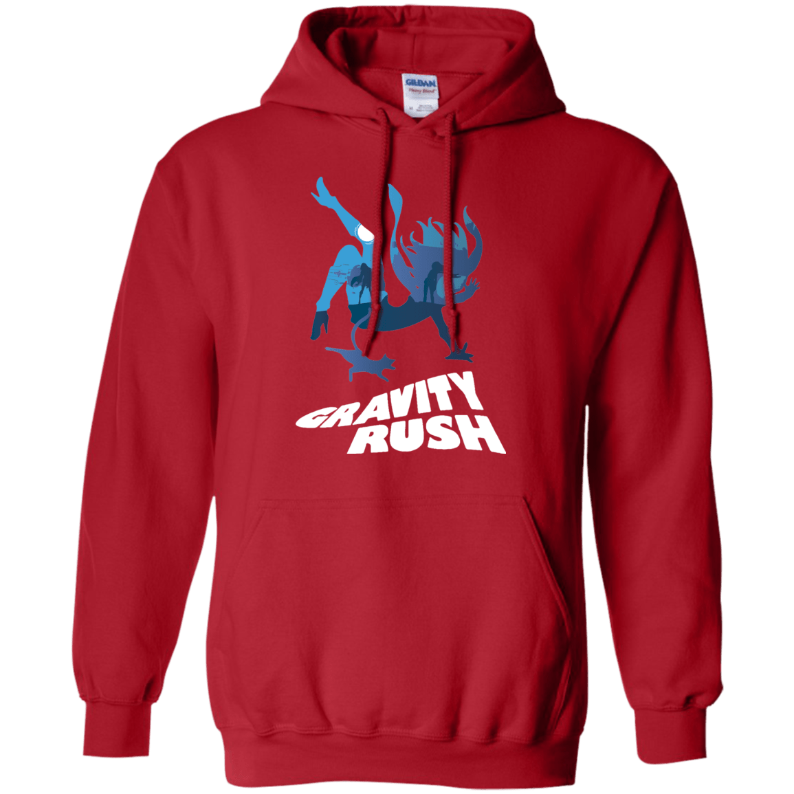 Sweatshirts Red / Small Gravity Rush Pullover Hoodie