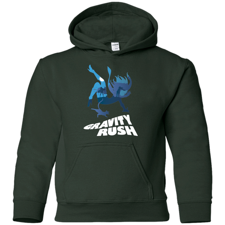 Sweatshirts Forest Green / YS Gravity Rush Youth Hoodie