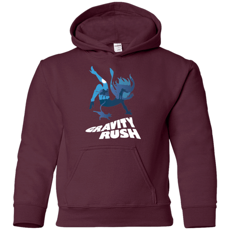 Sweatshirts Maroon / YS Gravity Rush Youth Hoodie