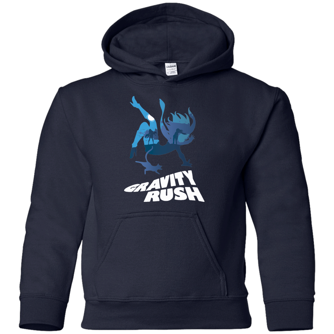 Sweatshirts Navy / YS Gravity Rush Youth Hoodie