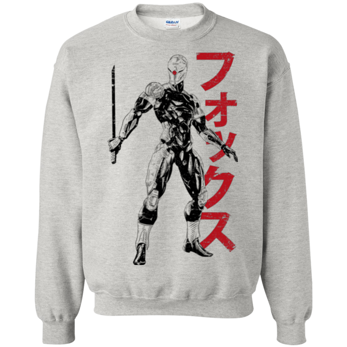 Gray Fox Crewneck Sweatshirt