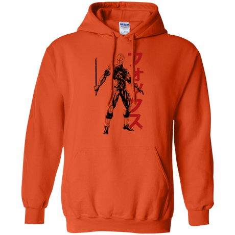 Sweatshirts Gray Fox Pullover Hoodie