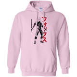 Sweatshirts Light Pink / Small Gray Fox Pullover Hoodie