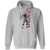 Sweatshirts Sport Grey / Small Gray Fox Pullover Hoodie