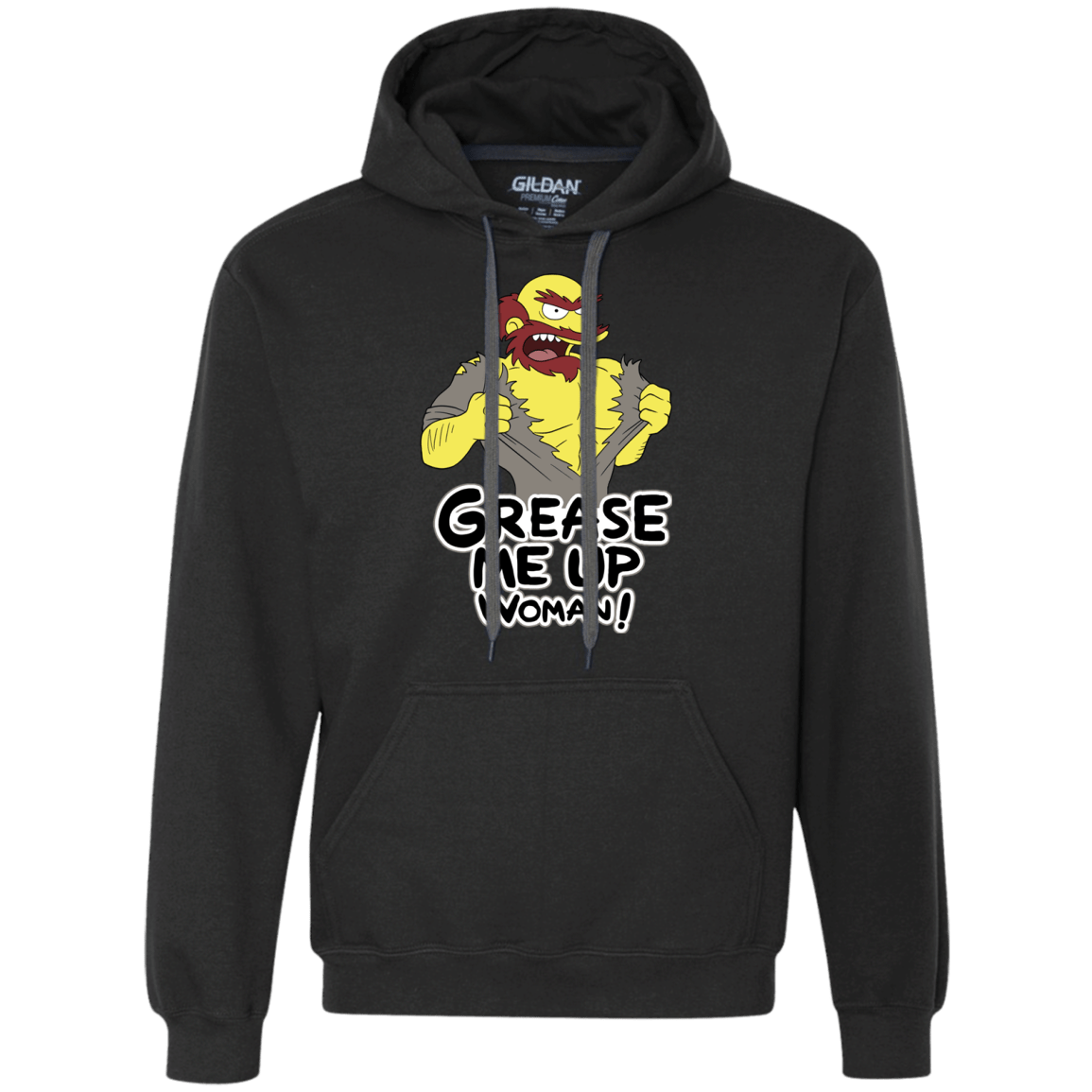 Sweatshirts Black / S Grease Me Up Premium Fleece Hoodie