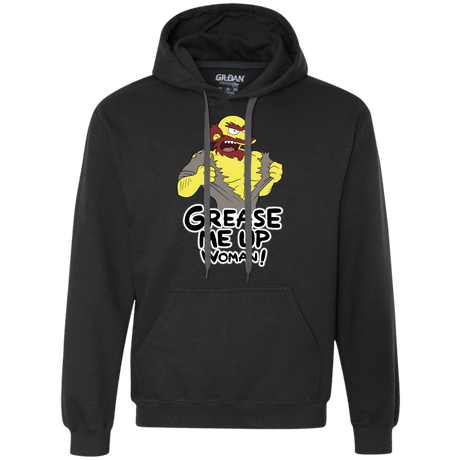 Sweatshirts Black / S Grease Me Up Premium Fleece Hoodie