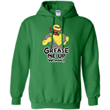 Sweatshirts Irish Green / S Grease Me Up Pullover Hoodie