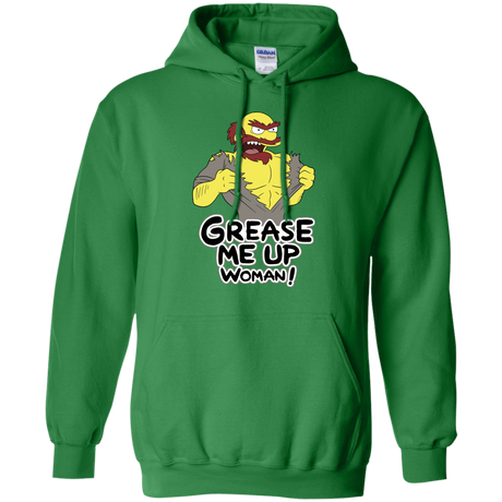 Sweatshirts Irish Green / S Grease Me Up Pullover Hoodie