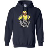 Sweatshirts Navy / S Grease Me Up Pullover Hoodie