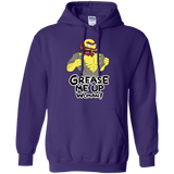 Sweatshirts Purple / S Grease Me Up Pullover Hoodie