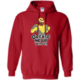 Sweatshirts Red / S Grease Me Up Pullover Hoodie