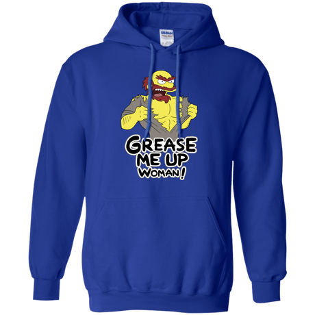Sweatshirts Royal / S Grease Me Up Pullover Hoodie