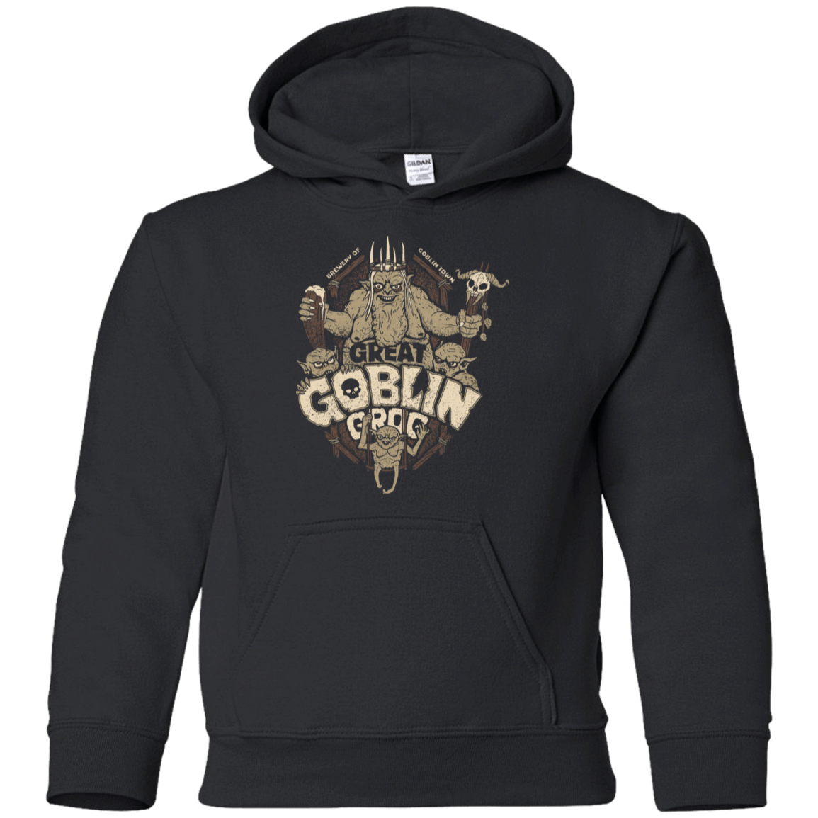 Sweatshirts Black / YS Great Goblin Grog Youth Hoodie