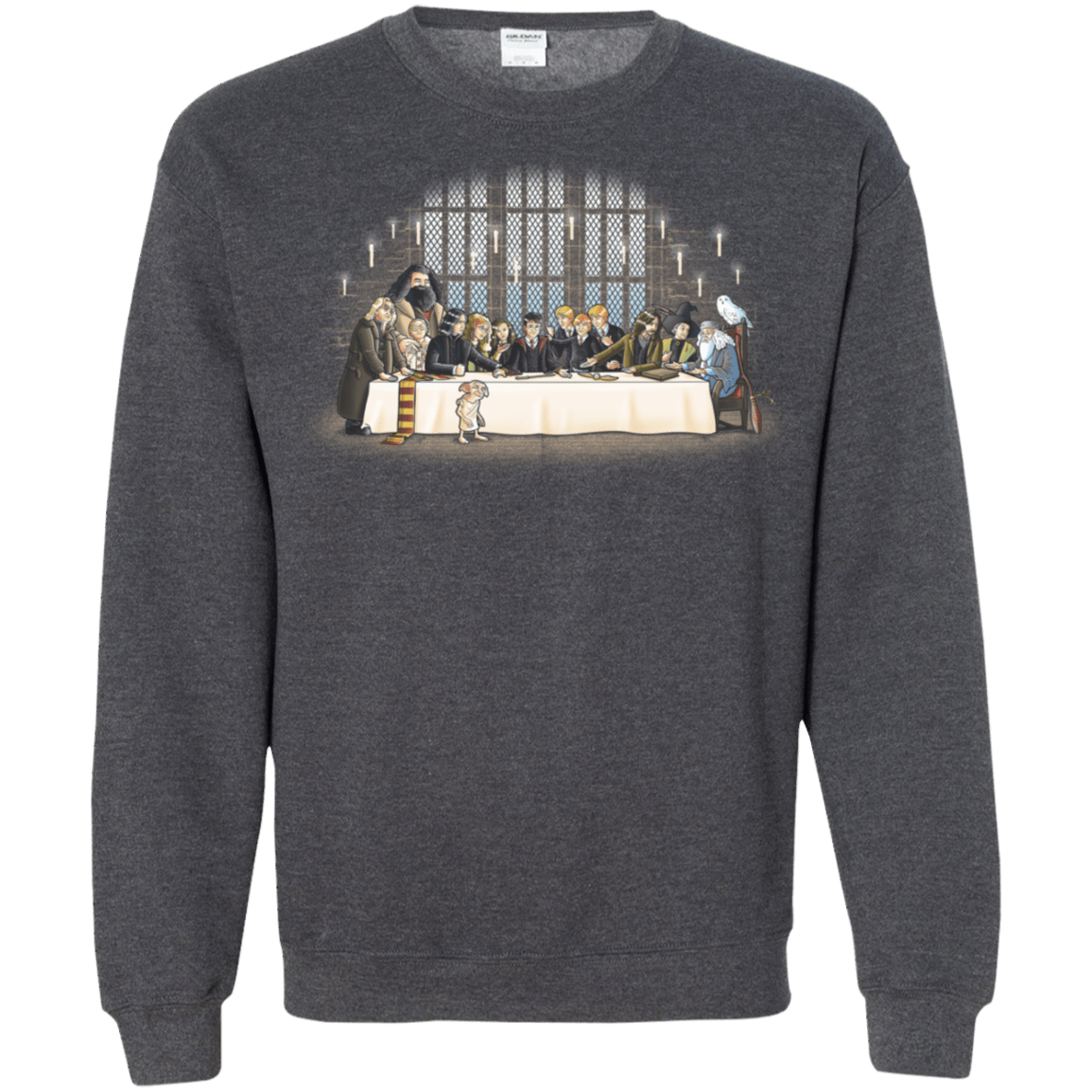 Sweatshirts Dark Heather / S Great Hall Dinner Crewneck Sweatshirt