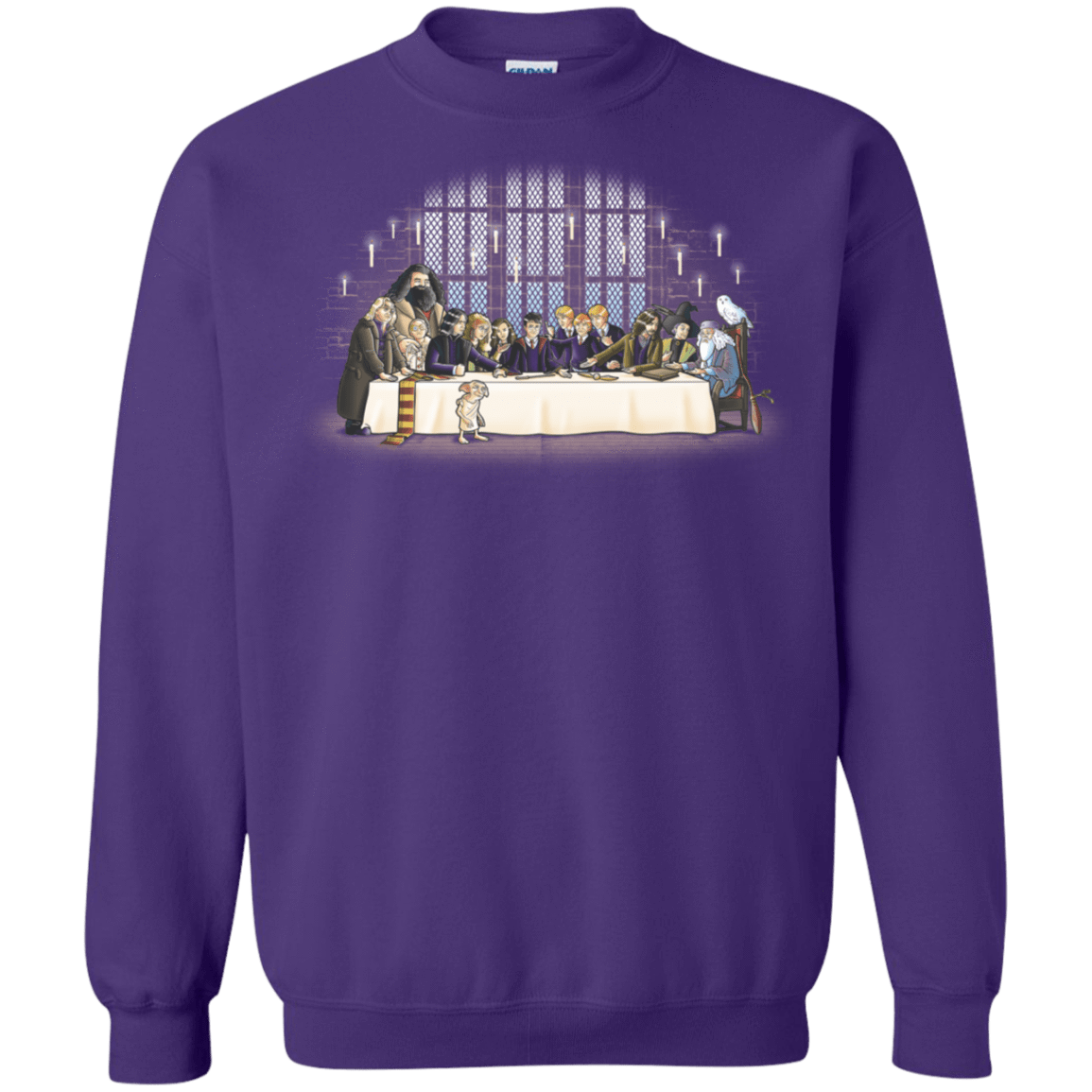 Sweatshirts Purple / S Great Hall Dinner Crewneck Sweatshirt