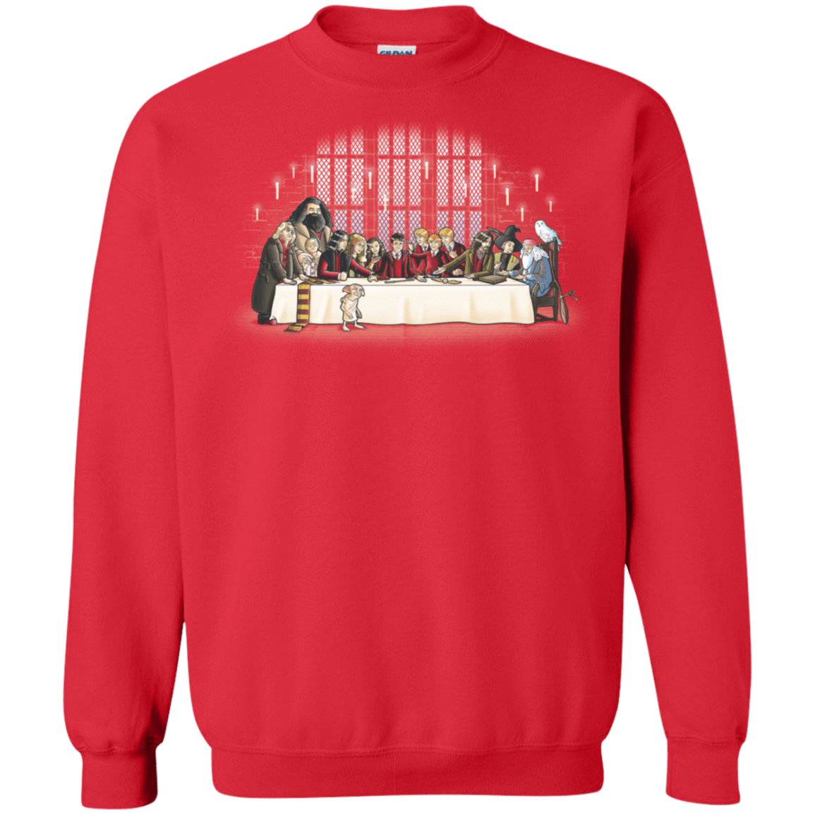 Sweatshirts Red / S Great Hall Dinner Crewneck Sweatshirt