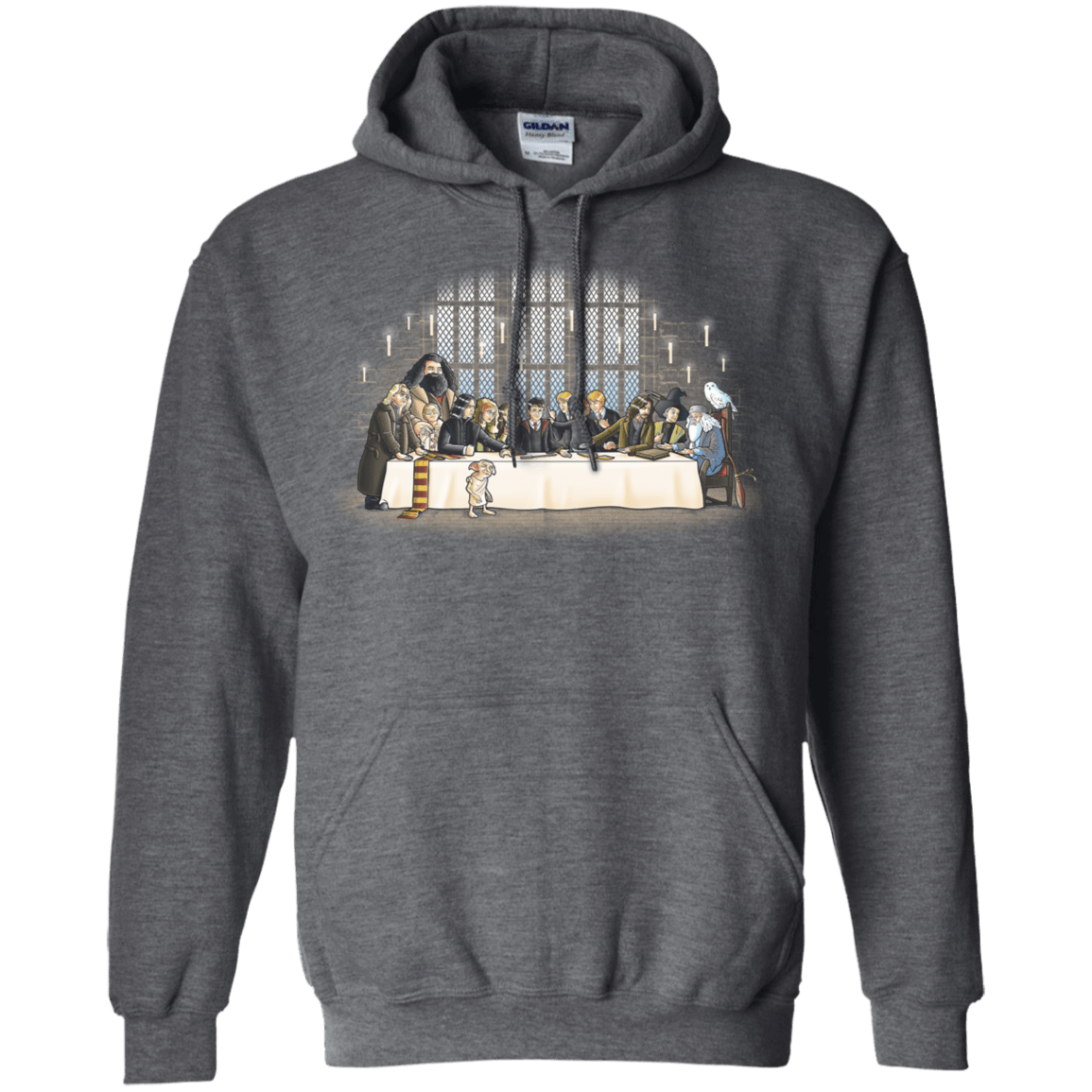 Sweatshirts Dark Heather / S Great Hall Dinner Pullover Hoodie