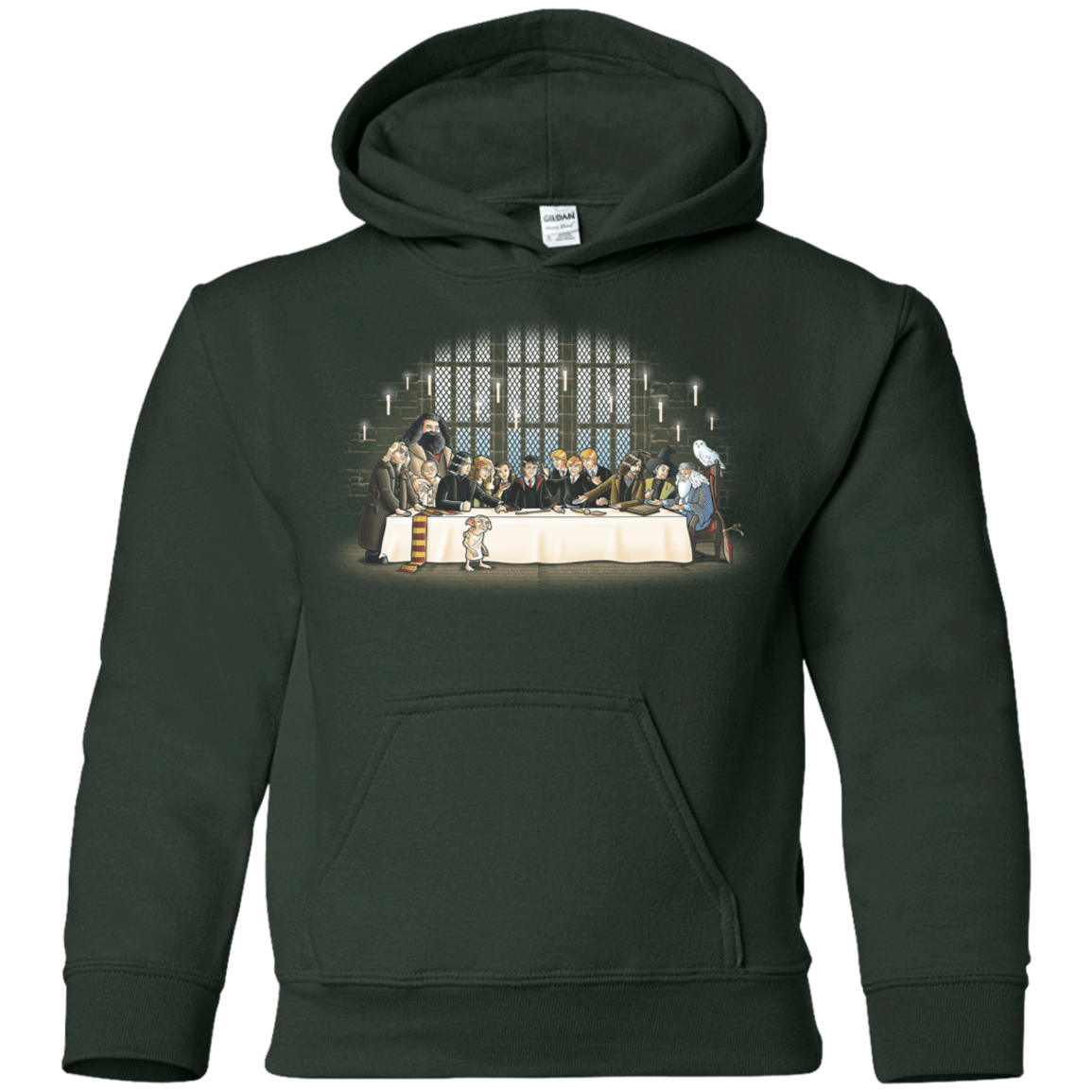 Sweatshirts Forest Green / YS Great Hall Dinner Youth Hoodie