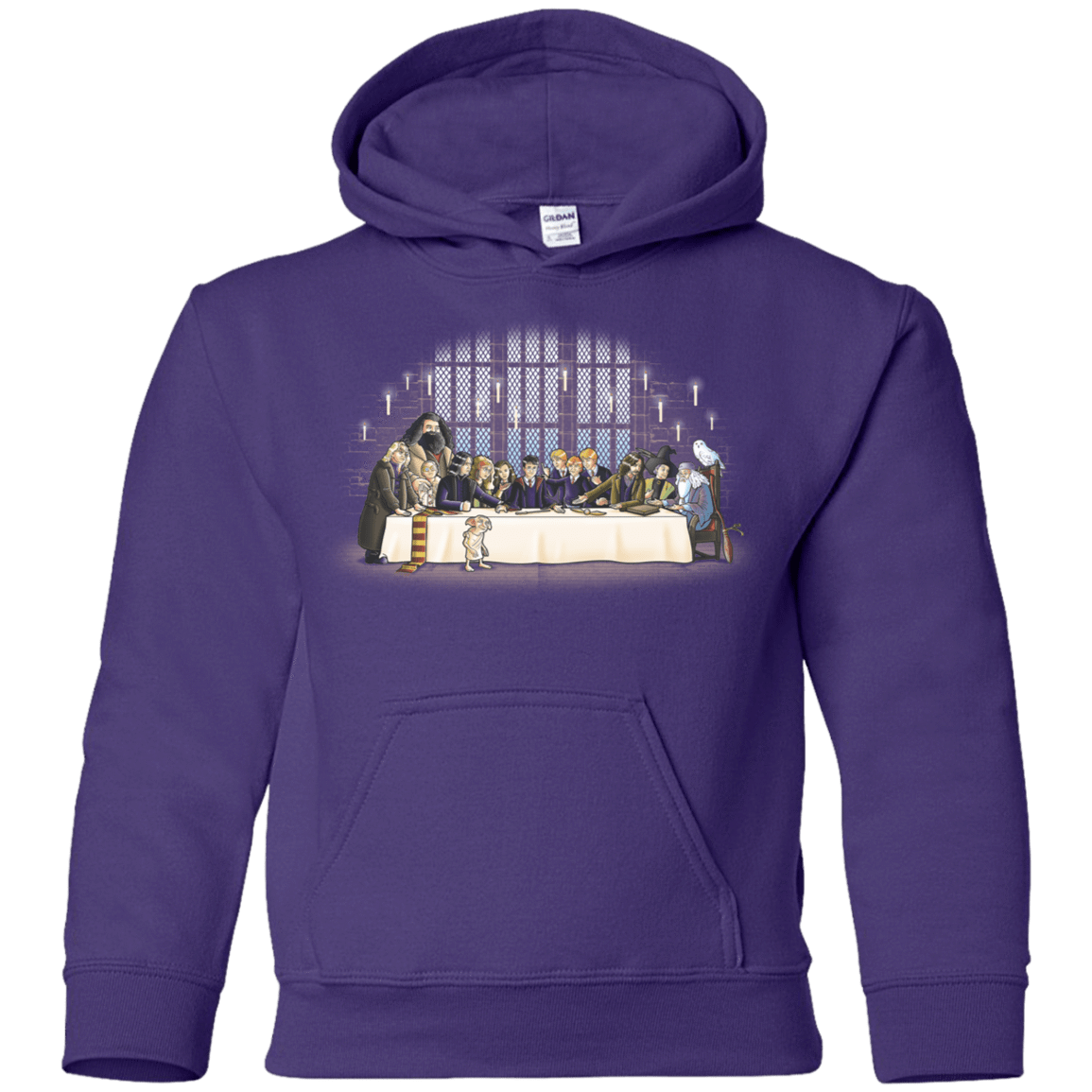 Sweatshirts Purple / YS Great Hall Dinner Youth Hoodie