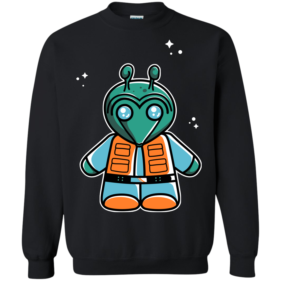 Sweatshirts Black / S Greedo Cute Crewneck Sweatshirt