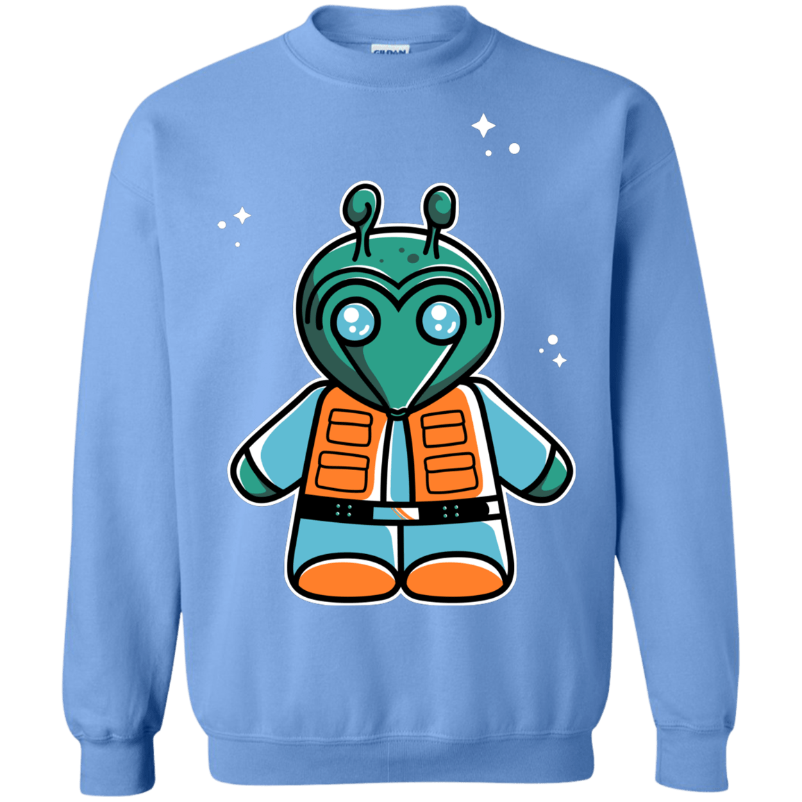 Sweatshirts Carolina Blue / S Greedo Cute Crewneck Sweatshirt