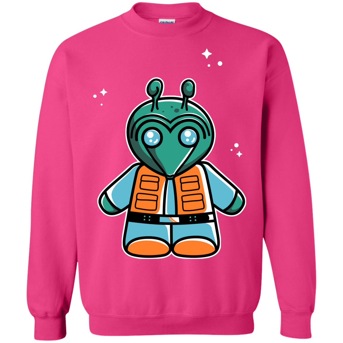 Sweatshirts Heliconia / S Greedo Cute Crewneck Sweatshirt