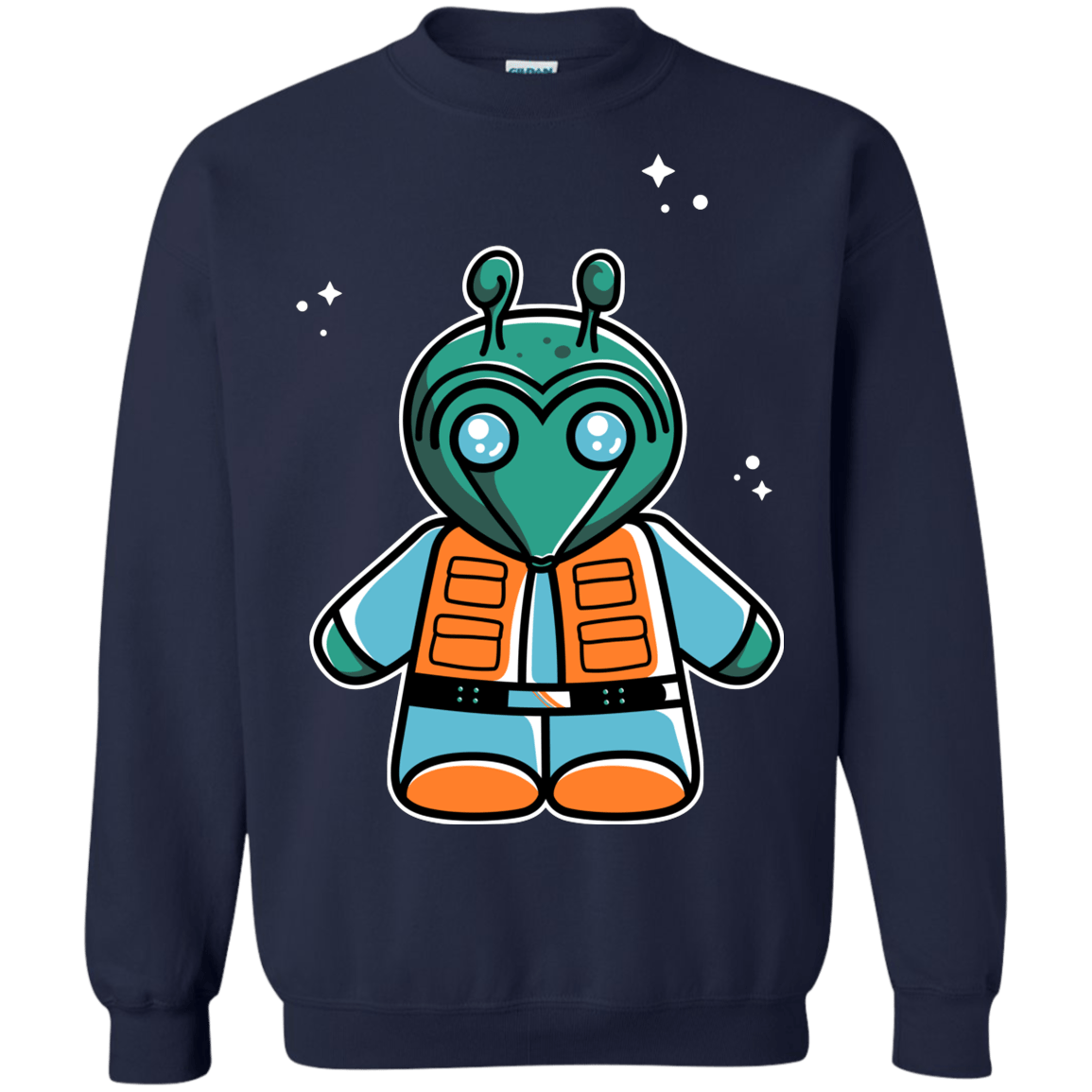 Sweatshirts Navy / S Greedo Cute Crewneck Sweatshirt