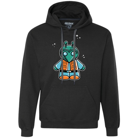 Sweatshirts Black / S Greedo Cute Premium Fleece Hoodie