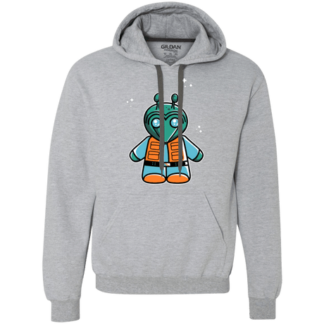 Sweatshirts Sport Grey / S Greedo Cute Premium Fleece Hoodie