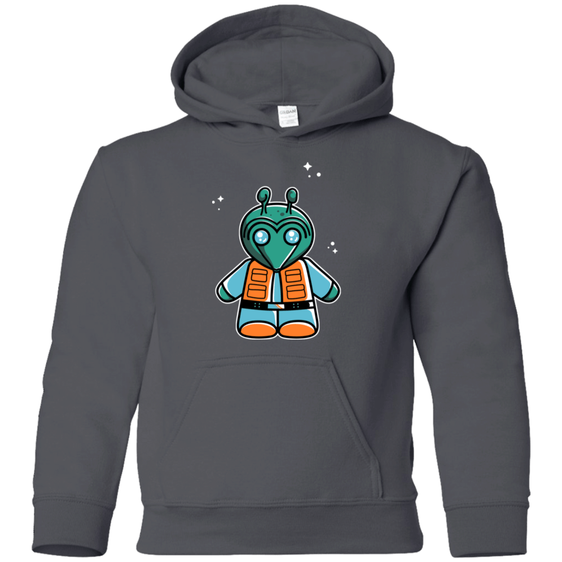 Sweatshirts Charcoal / YS Greedo Cute Youth Hoodie