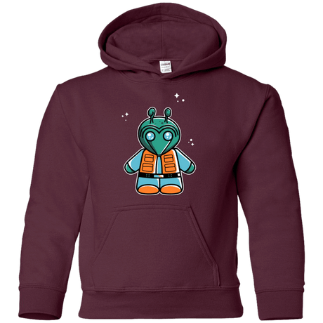 Sweatshirts Maroon / YS Greedo Cute Youth Hoodie