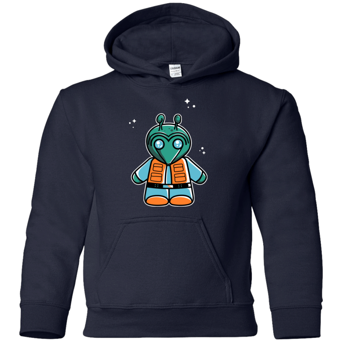 Sweatshirts Navy / YS Greedo Cute Youth Hoodie