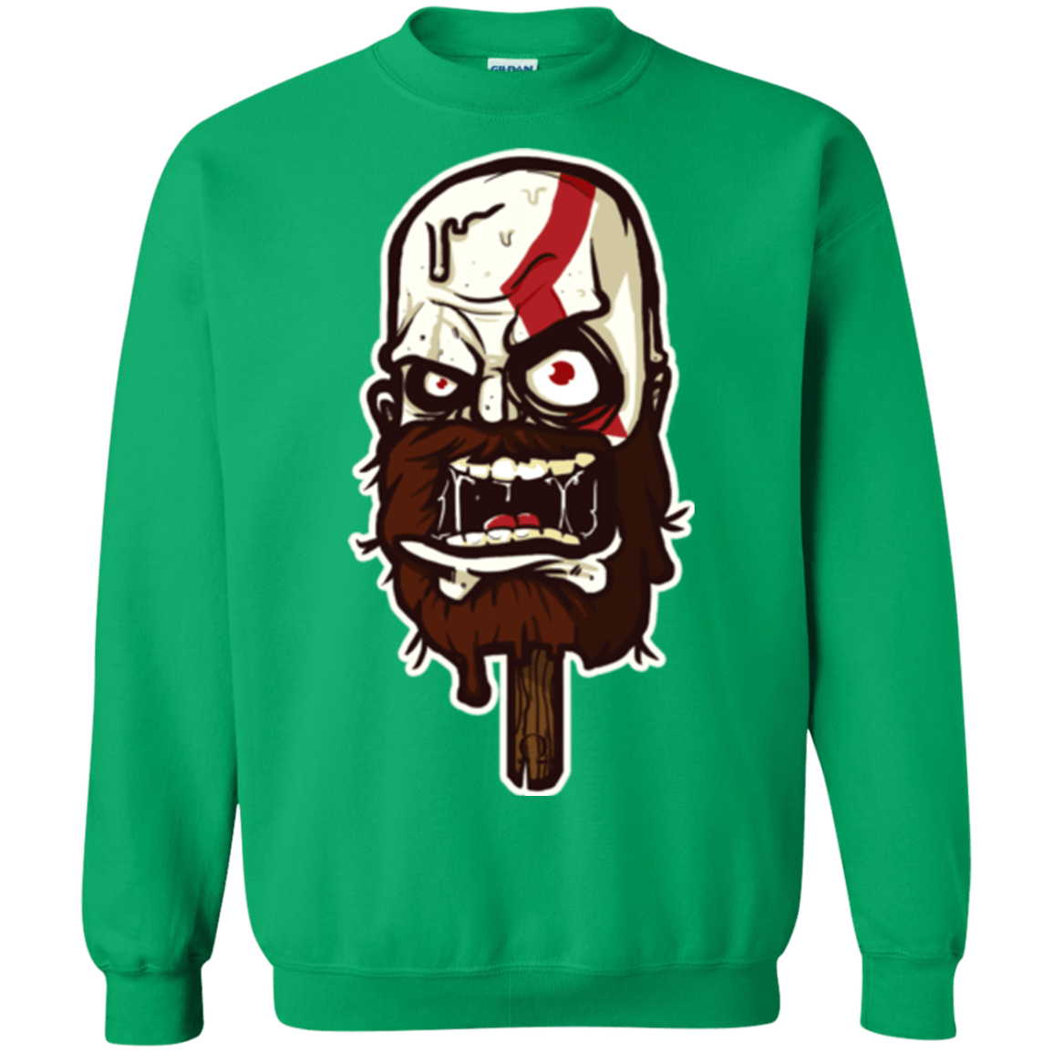 Sweatshirts Irish Green / S Greek Ice Cream Crewneck Sweatshirt