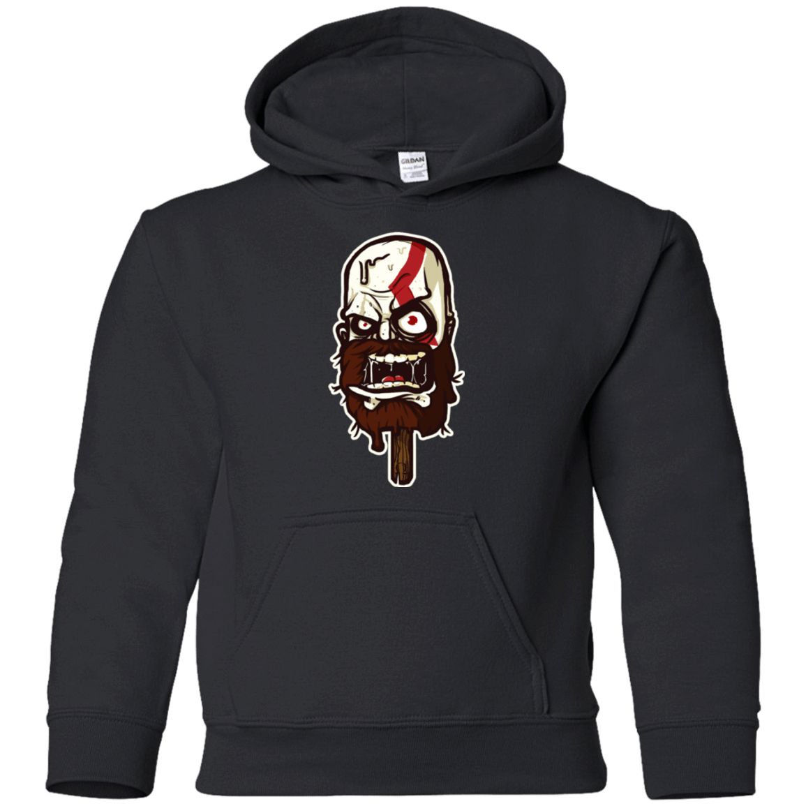 Sweatshirts Black / YS Greek Ice Cream Youth Hoodie