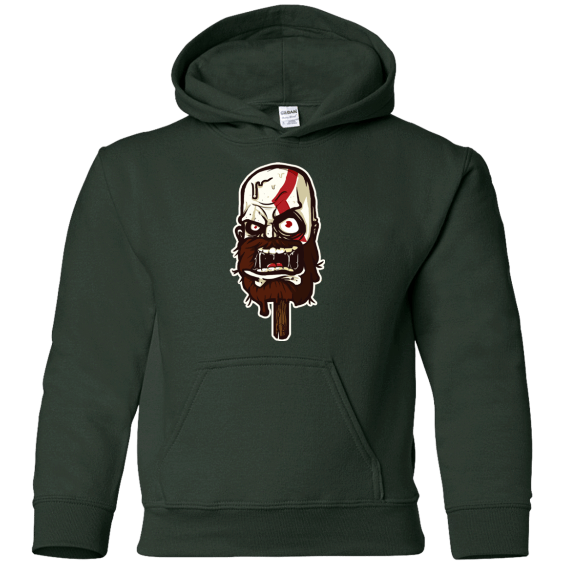 Sweatshirts Forest Green / YS Greek Ice Cream Youth Hoodie