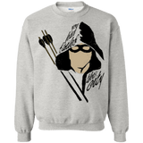 Sweatshirts Ash / Small Green Archer Crewneck Sweatshirt