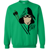 Sweatshirts Irish Green / Small Green Archer Crewneck Sweatshirt