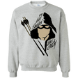 Sweatshirts Sport Grey / Small Green Archer Crewneck Sweatshirt