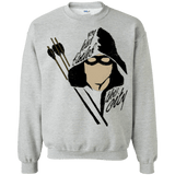 Sweatshirts Sport Grey / Small Green Archer Crewneck Sweatshirt