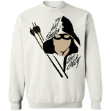 Sweatshirts White / Small Green Archer Crewneck Sweatshirt