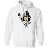 Sweatshirts White / Small Green Archer Pullover Hoodie