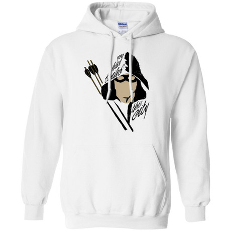 Sweatshirts White / Small Green Archer Pullover Hoodie