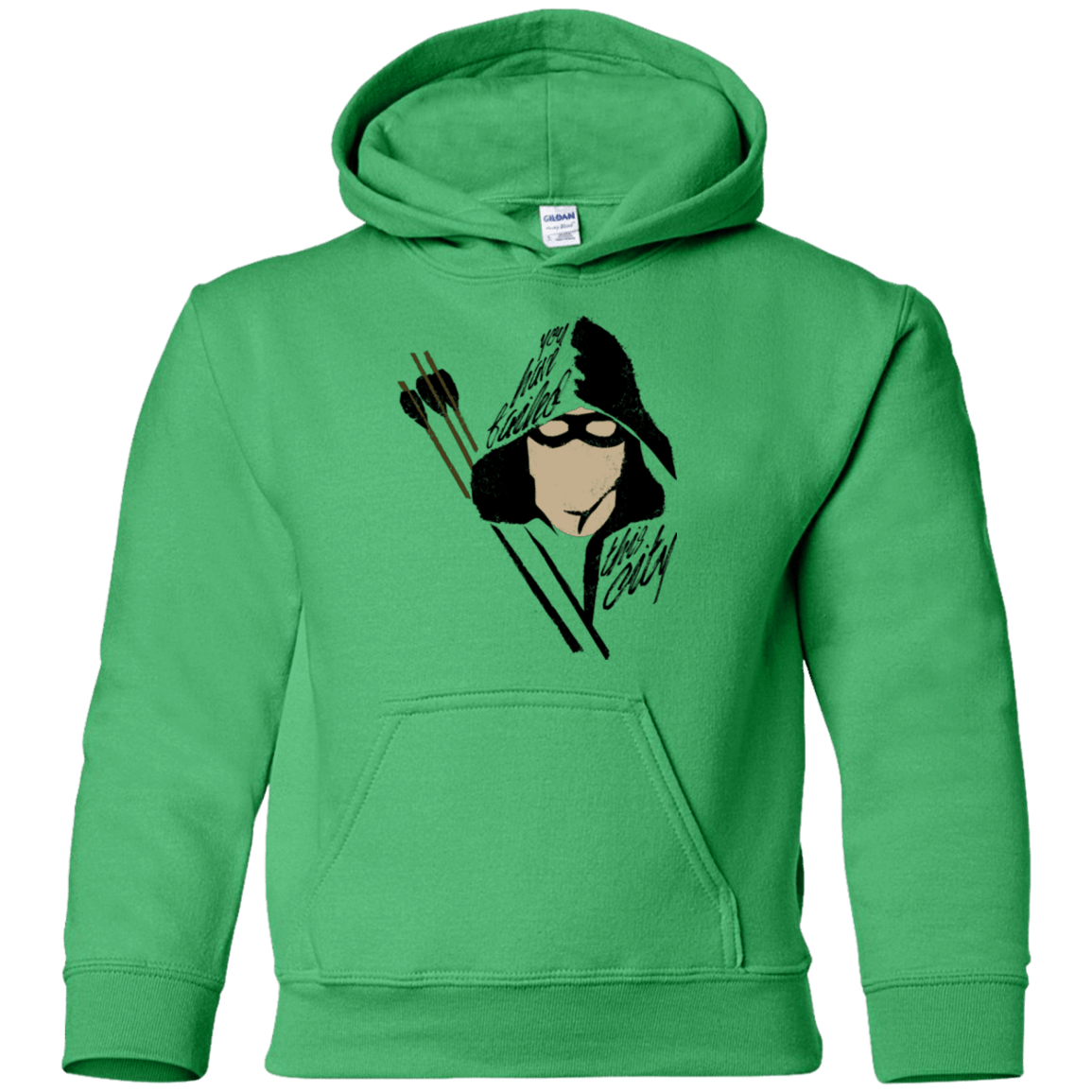 Sweatshirts Irish Green / YS Green Archer Youth Hoodie