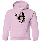 Sweatshirts Light Pink / YS Green Archer Youth Hoodie