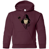 Sweatshirts Maroon / YS Green Archer Youth Hoodie