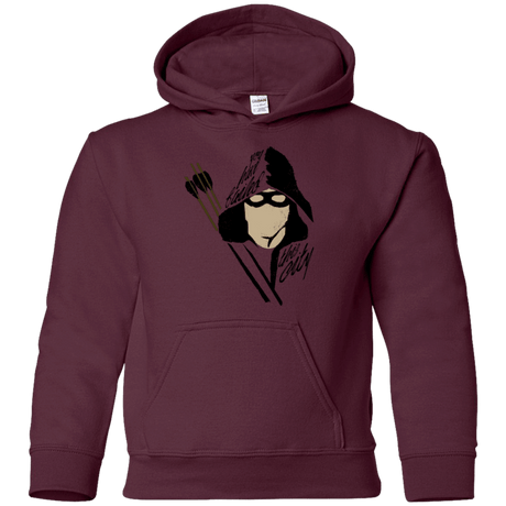 Sweatshirts Maroon / YS Green Archer Youth Hoodie