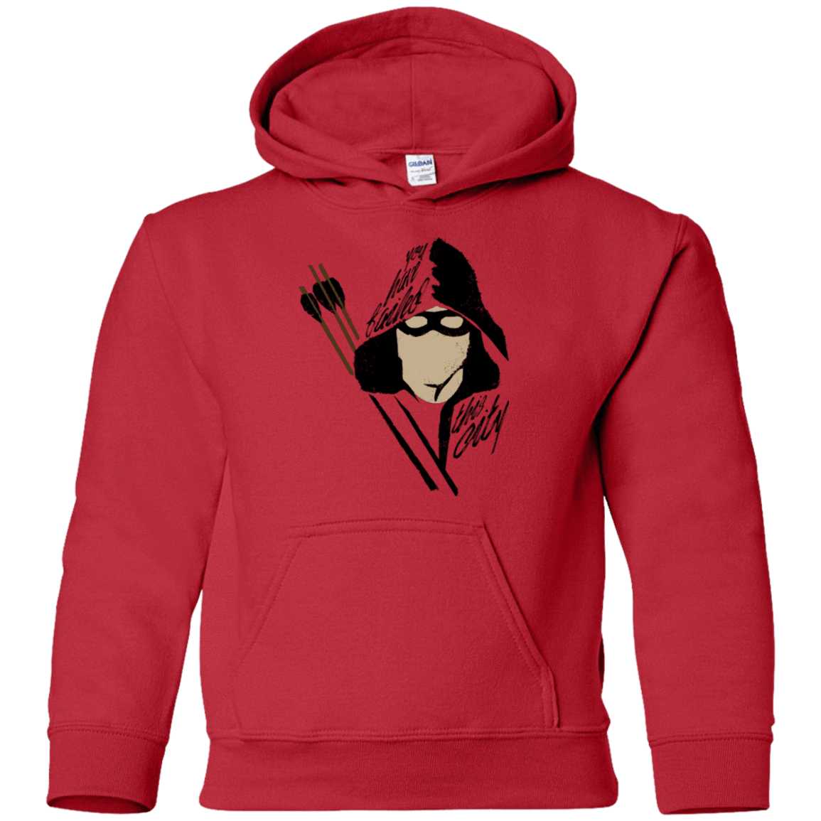 Sweatshirts Red / YS Green Archer Youth Hoodie