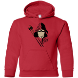 Sweatshirts Red / YS Green Archer Youth Hoodie